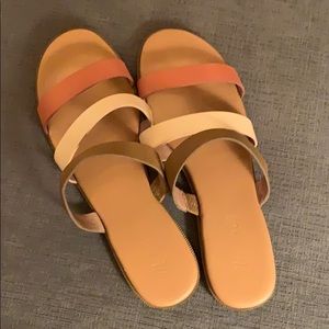 Madewell leather slides